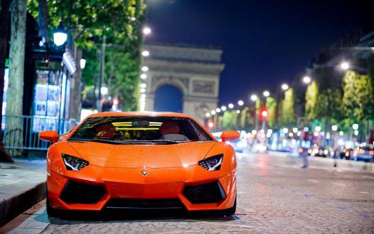 supercars, Lamborghini, McLaren, Rain HD Wallpaper Desktop Background