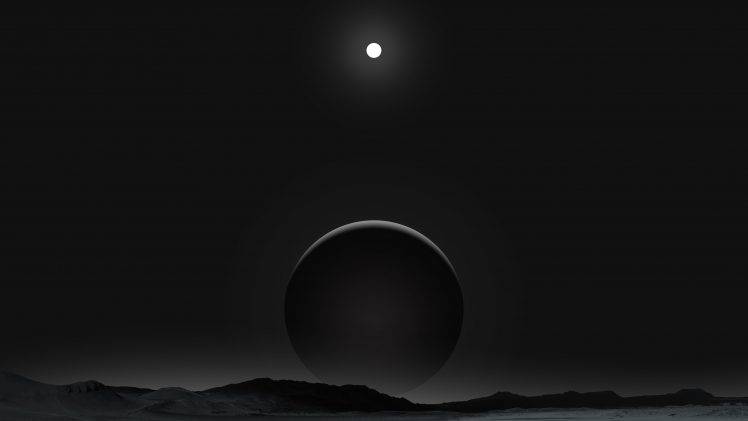 planet, Black, Gray HD Wallpaper Desktop Background