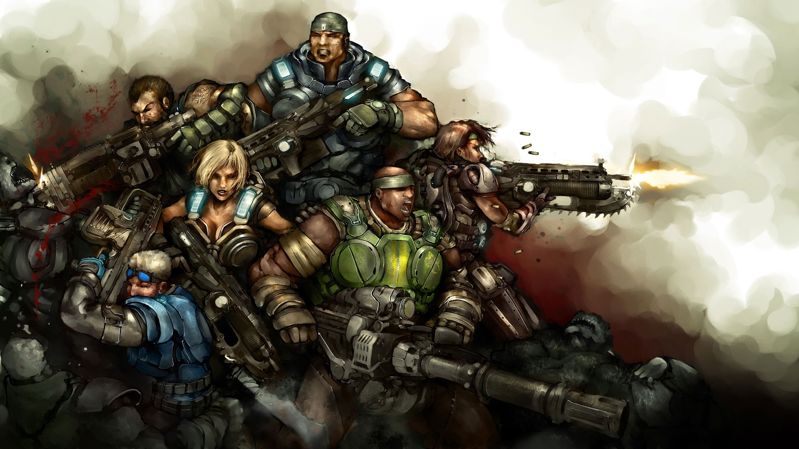 video Games, Artwork, Gears Of War Wallpaper