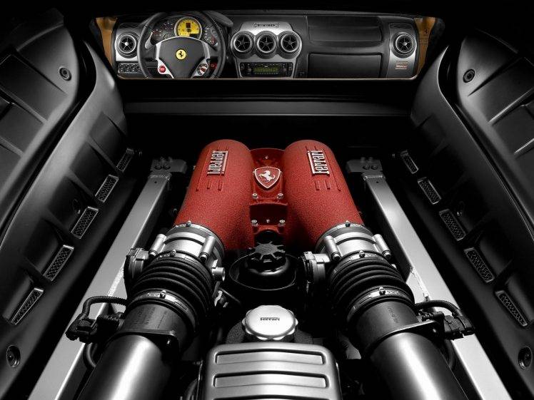Ferrari, Engines HD Wallpaper Desktop Background
