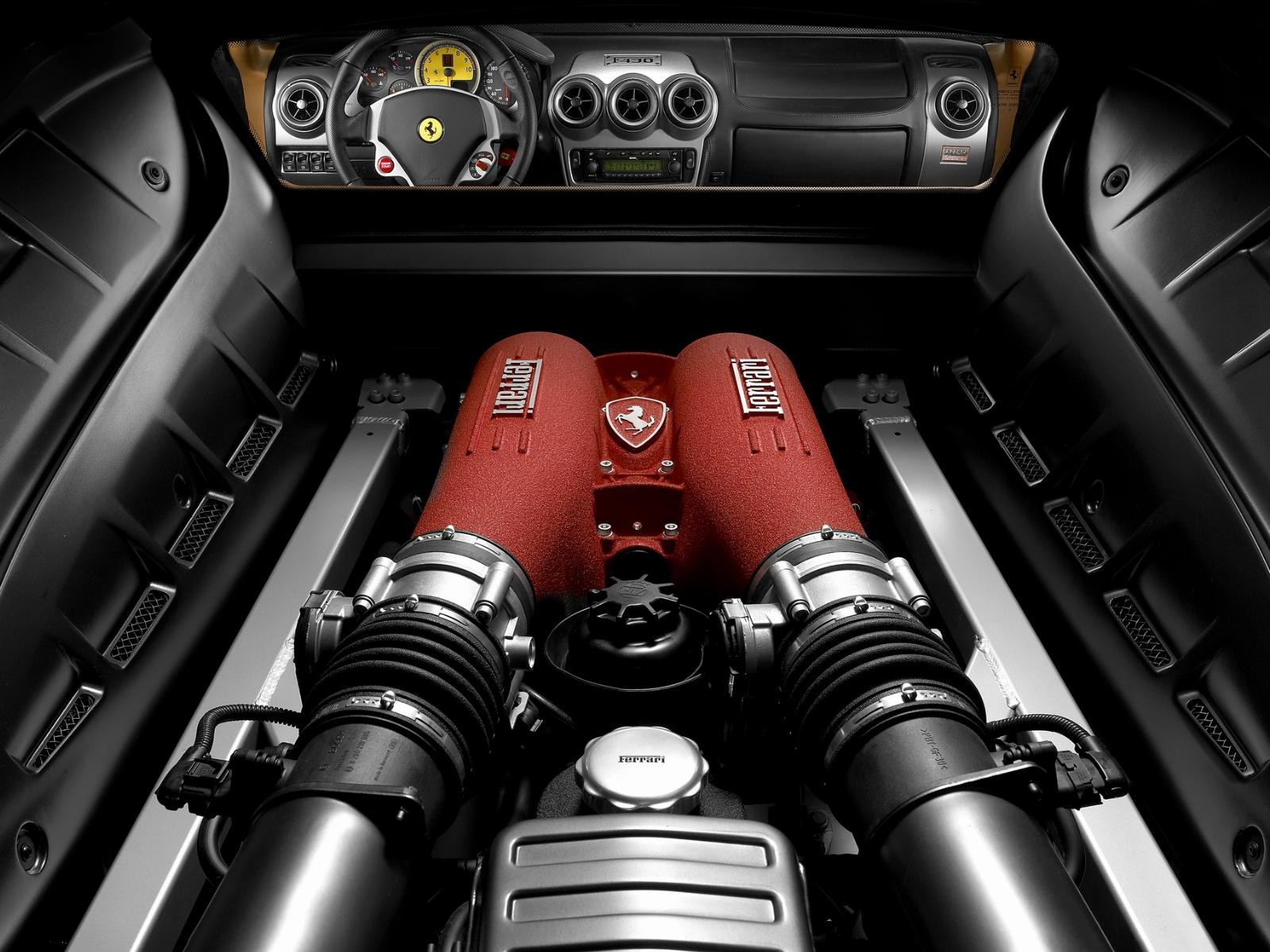 Ferrari, Engines Wallpaper