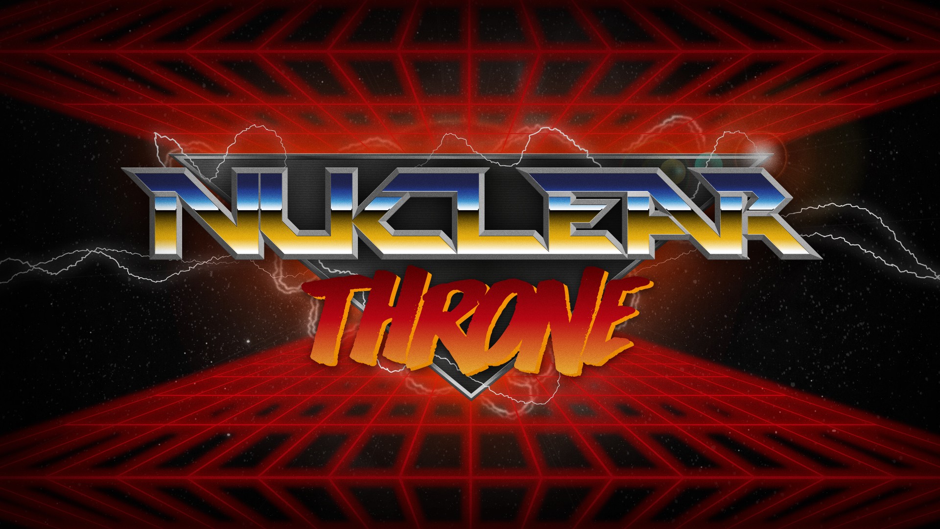 video Games, Retrofuturism, Grid, 1980s, Space, Typography, Nuclear Throne Wallpaper
