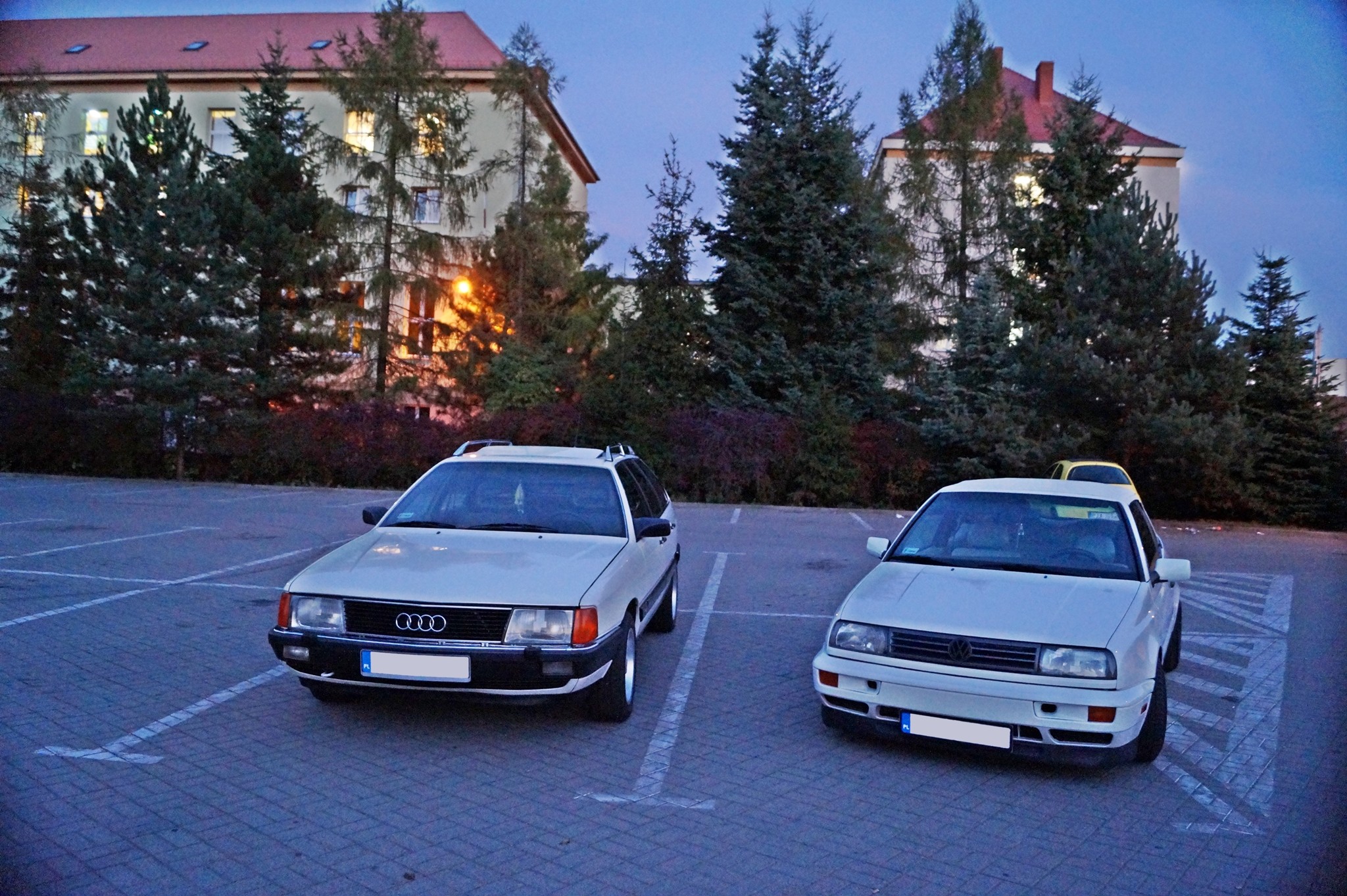 Audi, Volkswagen, Car, White Wallpaper
