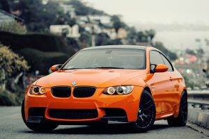 orange, BMW, Car, German Car, BMW M3 GTS