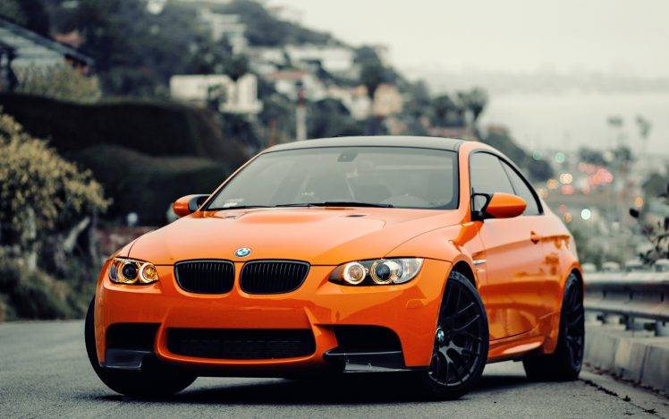 orange, BMW, Car, German Car, BMW M3 GTS HD Wallpaper Desktop Background
