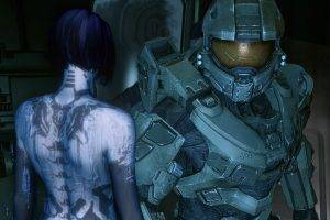 Halo, Video Games, Master Chief, Cortana