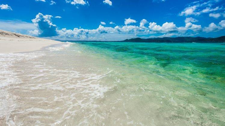 British Virgin Islands, Tropical, Beach, Sandy Cay Island, Landscape HD Wallpaper Desktop Background