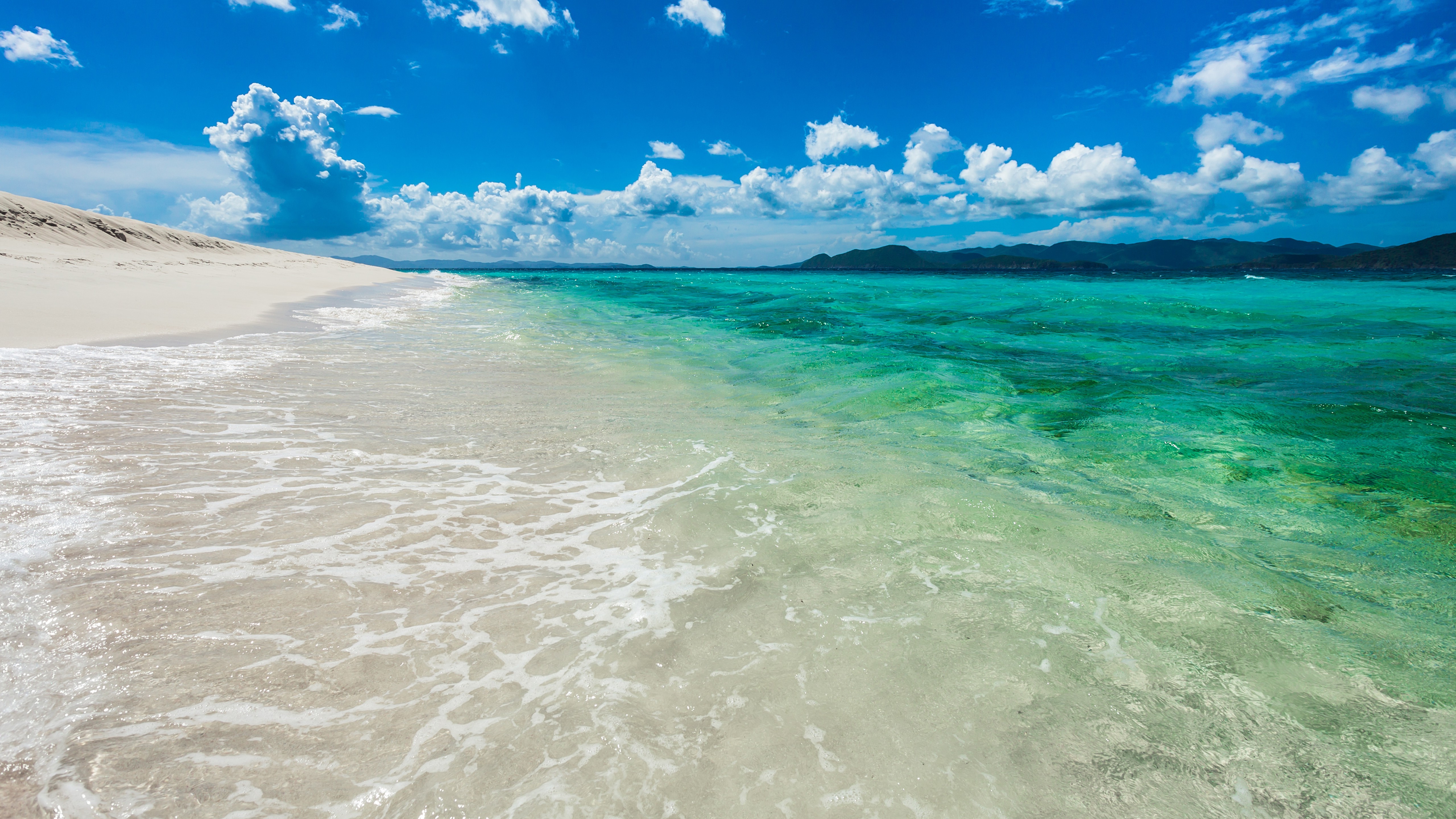 British Virgin Islands, Tropical, Beach, Sandy Cay Island ...