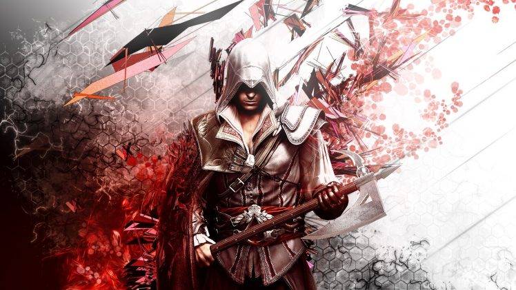 artwork, Video Games, Assassins Creed 2, Assassins Creed HD Wallpaper Desktop Background