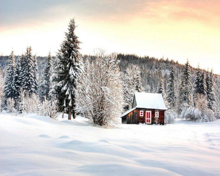 landscape, Snow HD Wallpaper Desktop Background