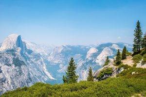 California, Yosemite Valley, Landscape, Mountain