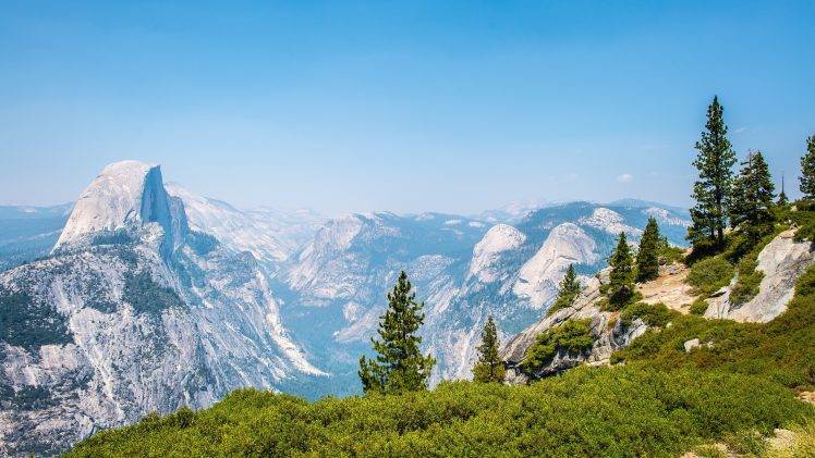 California, Yosemite Valley, Landscape, Mountain HD Wallpaper Desktop Background