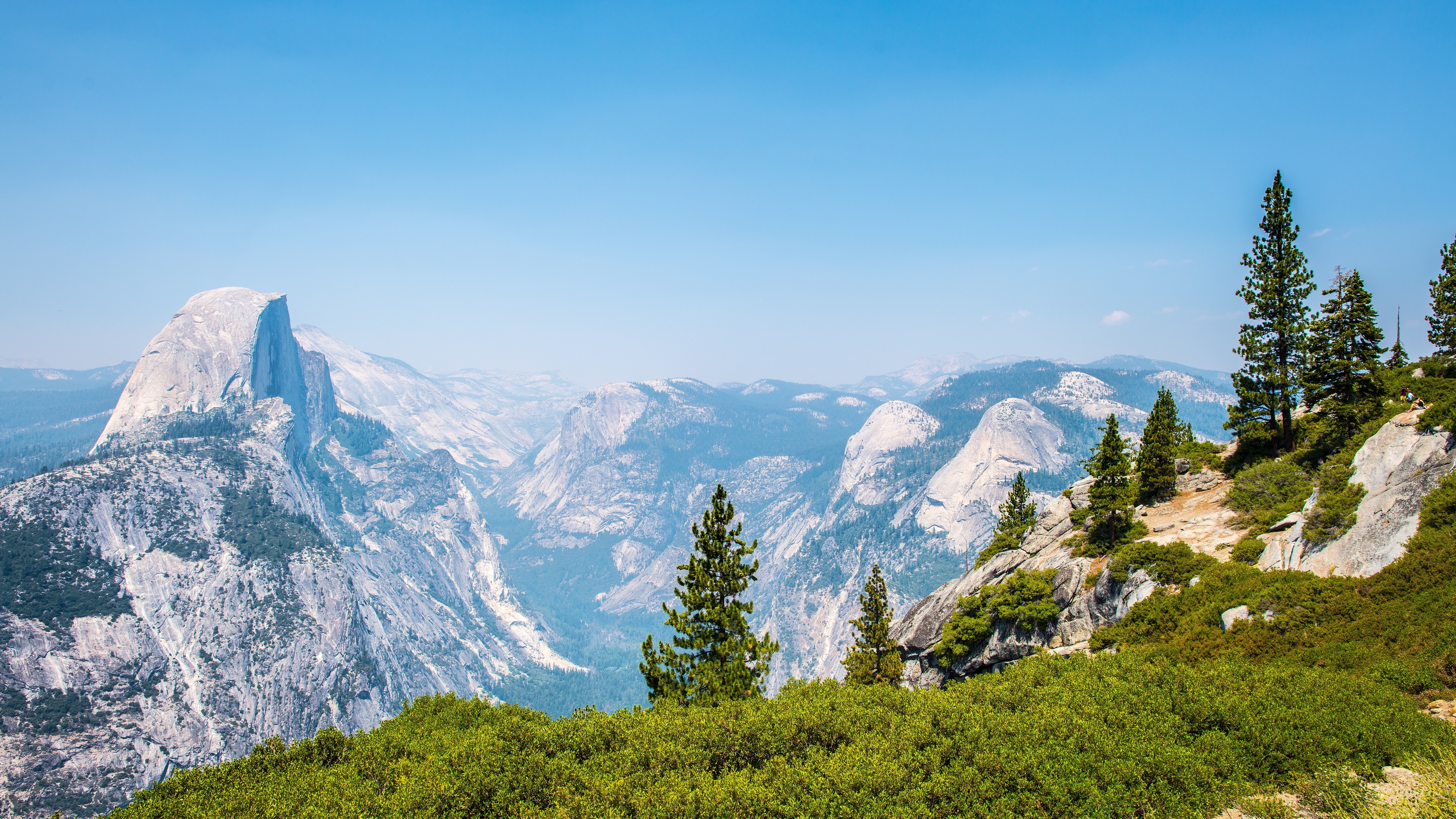 California, Yosemite Valley, Landscape, Mountain Wallpaper