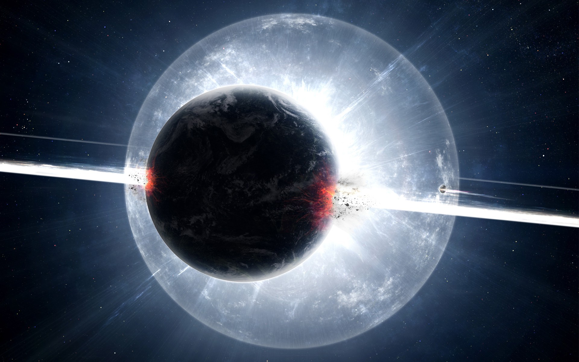 space, Space Art, Planet, Stars Wallpaper