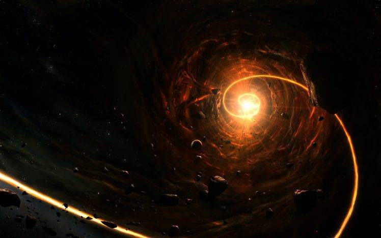 Space Space Art Black Holes Wallpapers Hd Desktop And Mobile