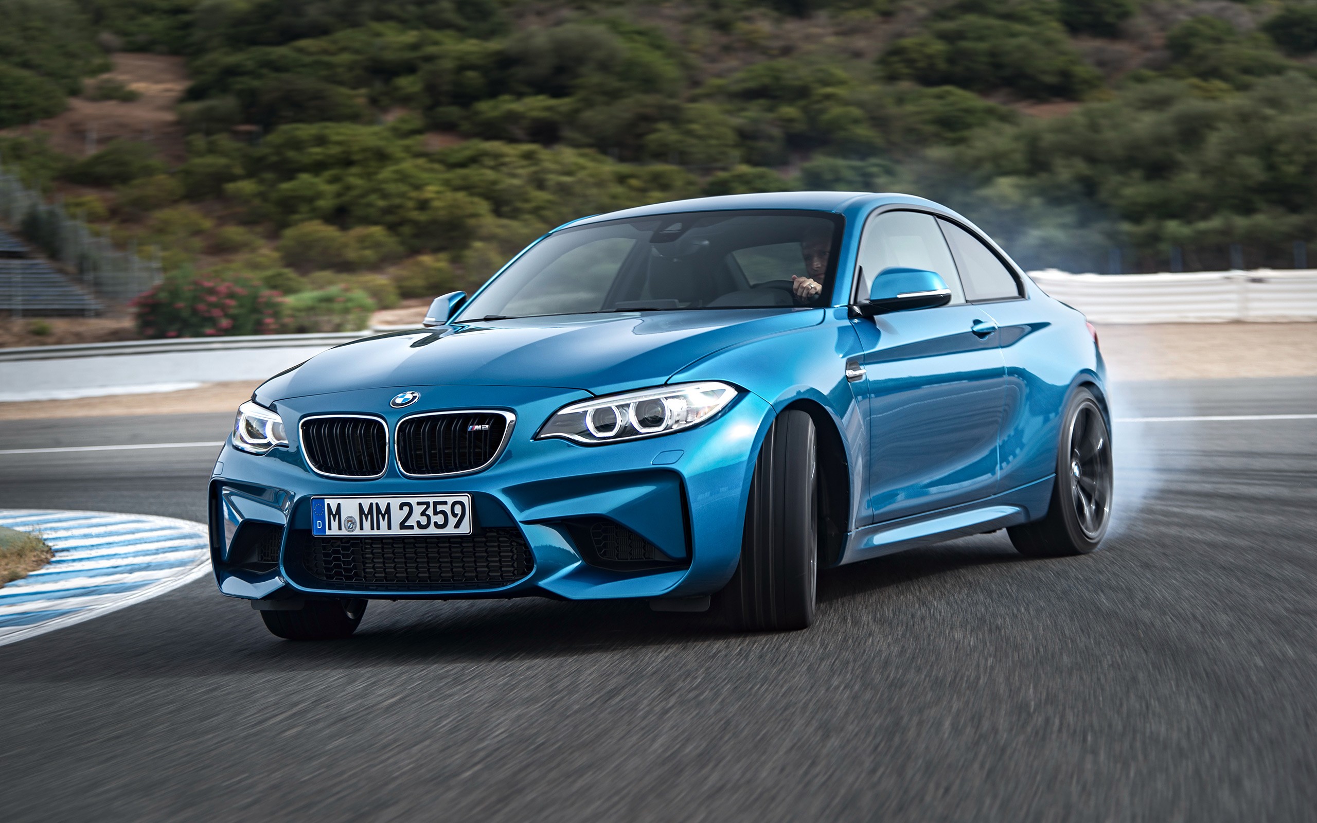 BMW M2, Car, Race Tracks, Drift Wallpapers HD / Desktop and Mobile