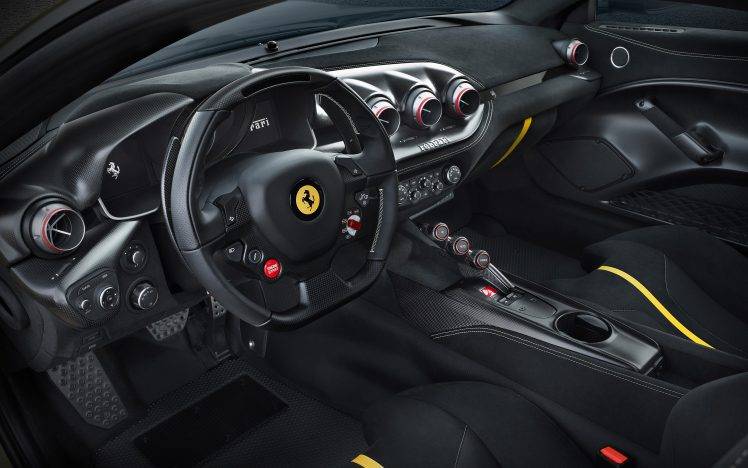 Ferrari F12 Tdf Car Car Interior Dashboards Wallpapers Hd