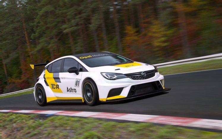 Opel Astra TCR, Car, Race Tracks, Motion Blur HD Wallpaper Desktop Background