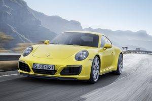 Porsche 911 Carrera 4S, Car, Road, Motion Blur