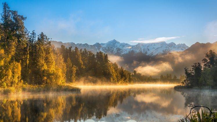 landscape, Lake, New Zealand HD Wallpaper Desktop Background
