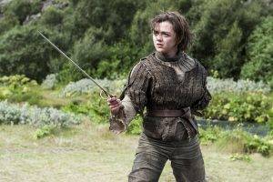 Game Of Thrones, Arya Stark, Maisie Williams, Medieval, Needle (Sword)