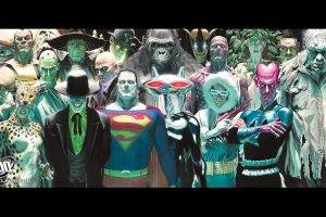 DC Comics, Villains, Bizarro, Joker, Brainiac, Mr. Freeze, Poison Ivy, The Riddler, Scarecrow (character), Hugo Strange, Lex Luthor, Parasite, Grodd, Sinestro, Solomon Grundy