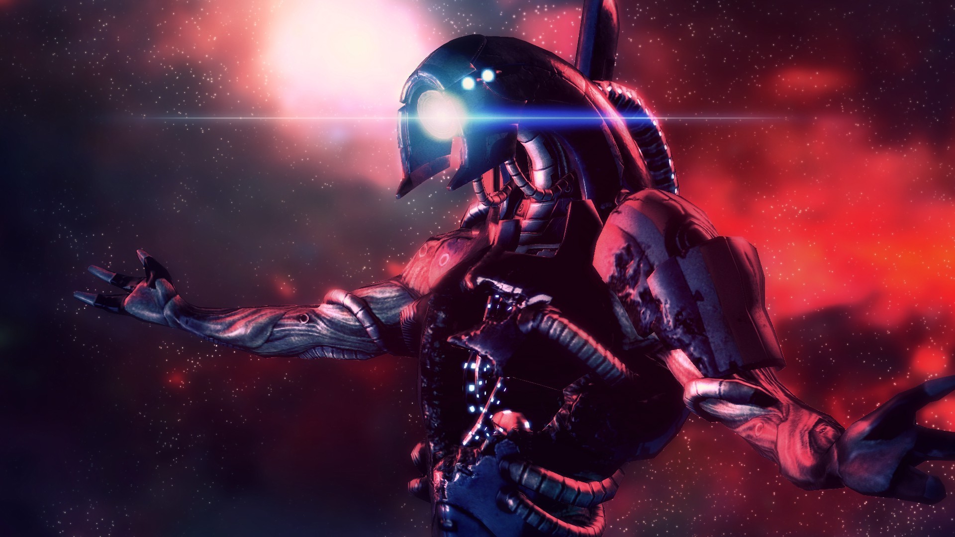 Legion, Mass Effect, Mass Effect 2, Geth, Space Wallpaper