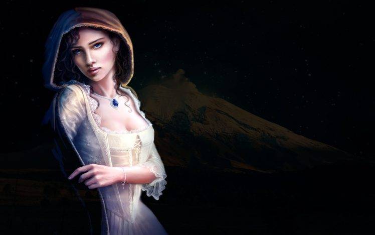 women, Fantasy Art HD Wallpaper Desktop Background