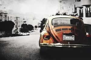 car, Volkswagen, California, Volkswagen Beetle, Orange Cars