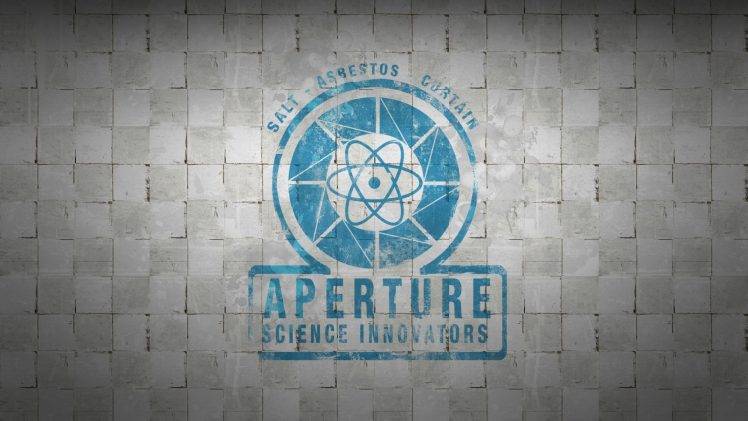 aperture, Aperture Laboratories, White, Portal, Video Games HD Wallpaper Desktop Background