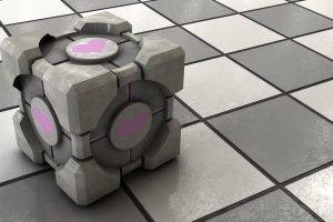 Portal, Cube, Companion Cube, Video Games