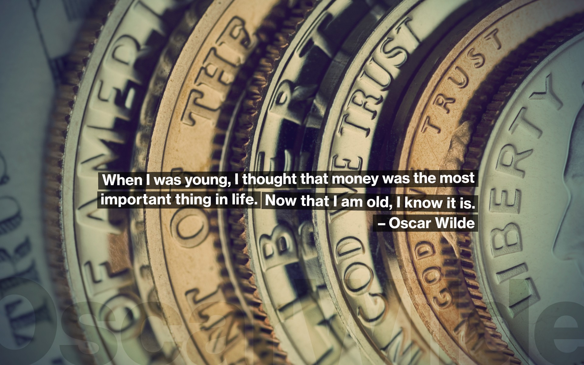 coins, Money, Quote Wallpapers HD / Desktop and Mobile Backgrounds