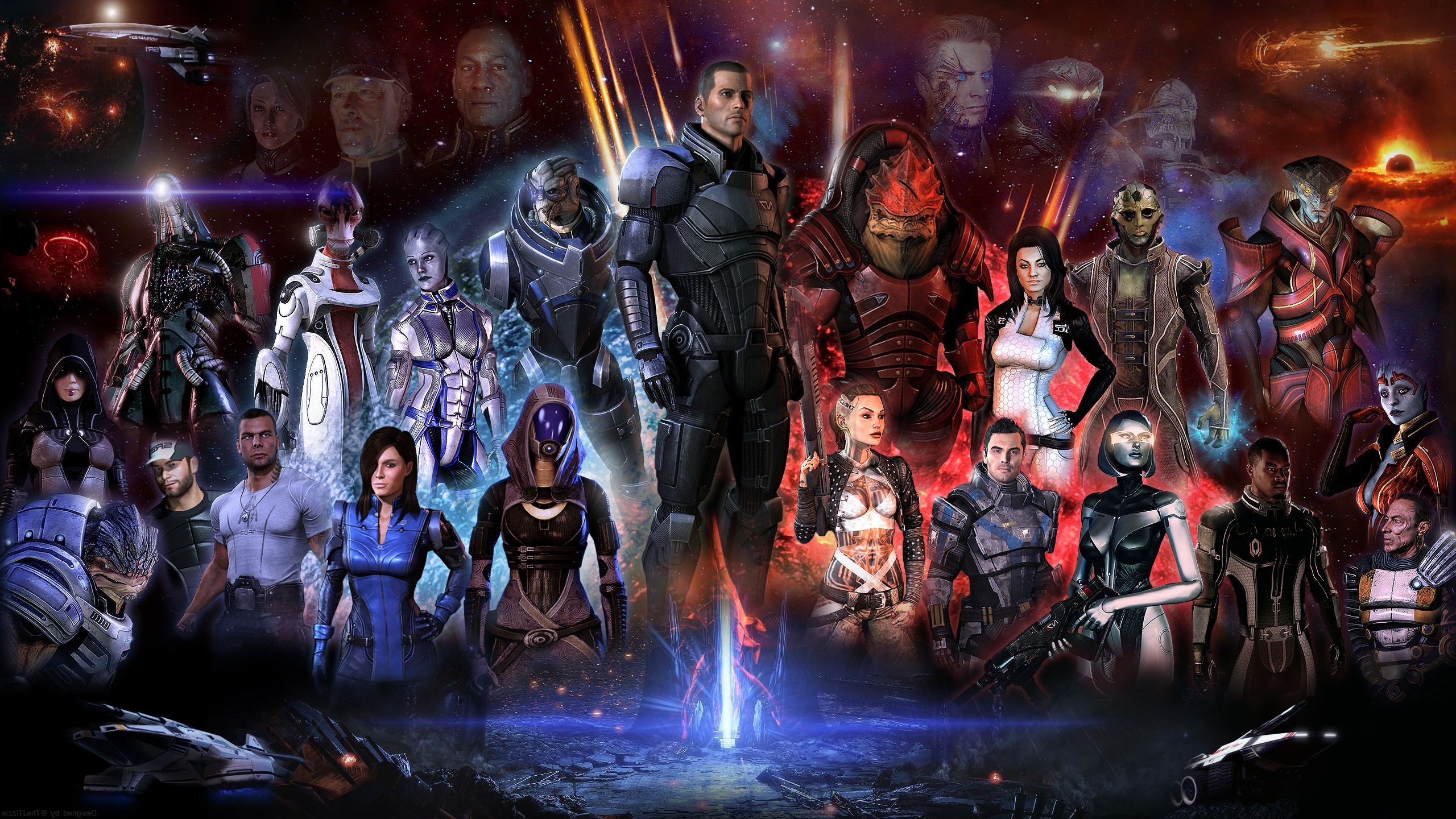 Mass Effect, Video Games, Mass Effect 2, Mass Effect 3 Wallpaper