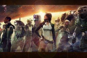 Mass Effect, Video Games, Miranda Lawson, Garrus Vakarian, Mordin Solus, TaliZorah, Mass Effect 2