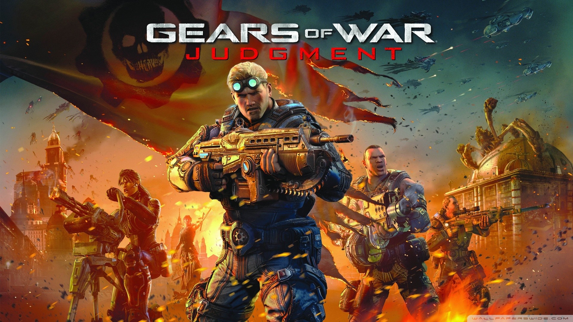 Gears Of War, Video Games, Gears Of War: Judgment Wallpaper