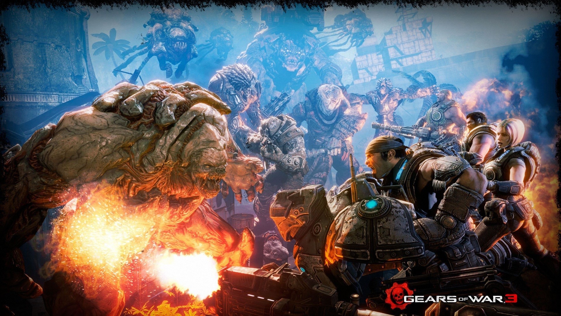 Gears Of War, Video Games, Gears Of War 3 Wallpaper