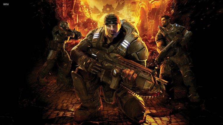 Gears Of War, Video Games HD Wallpaper Desktop Background