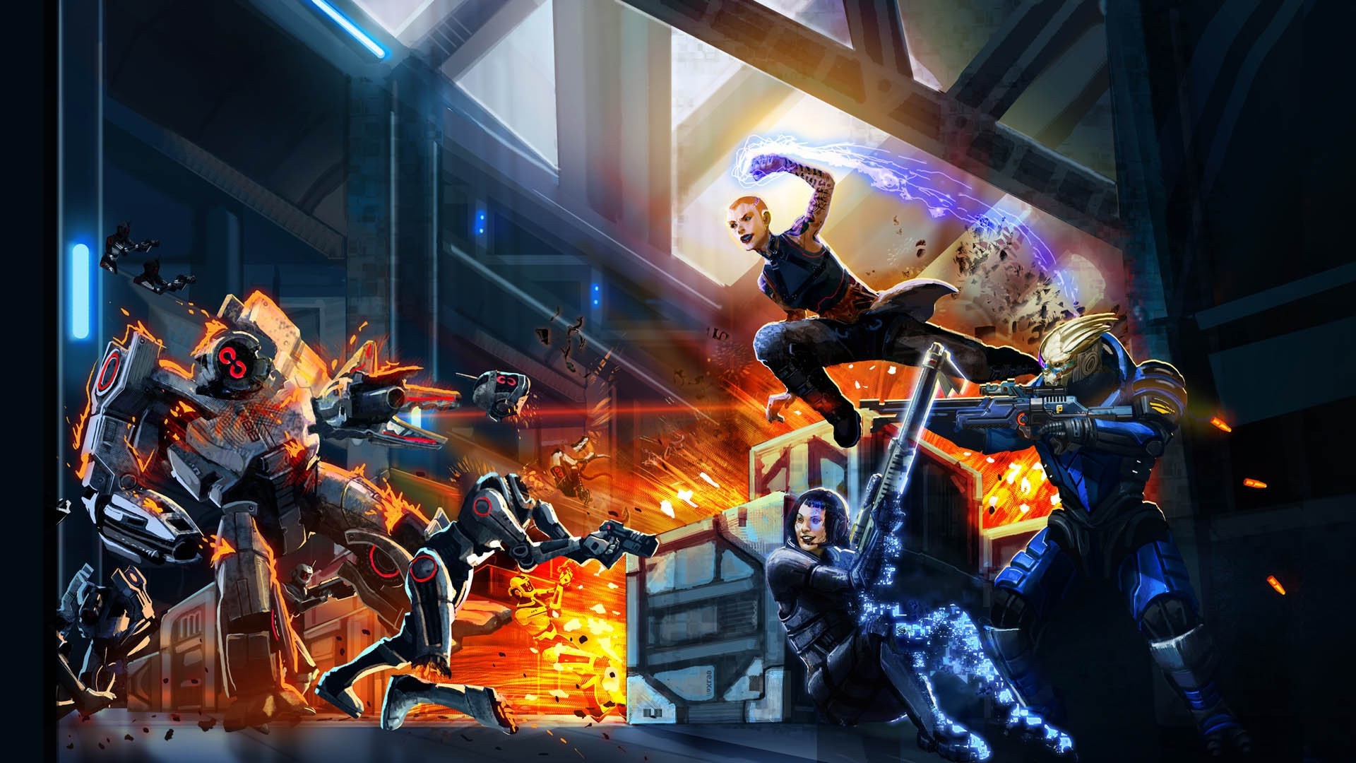 video Games, Artwork, Mass Effect 2, Mass Effect Wallpaper