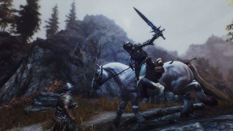 artwork, Video Games, The Elder Scrolls V: Skyrim HD Wallpaper Desktop Background