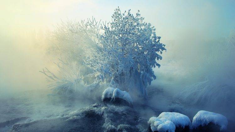 winter, Landscape, Ice, Snow, Nature HD Wallpaper Desktop Background