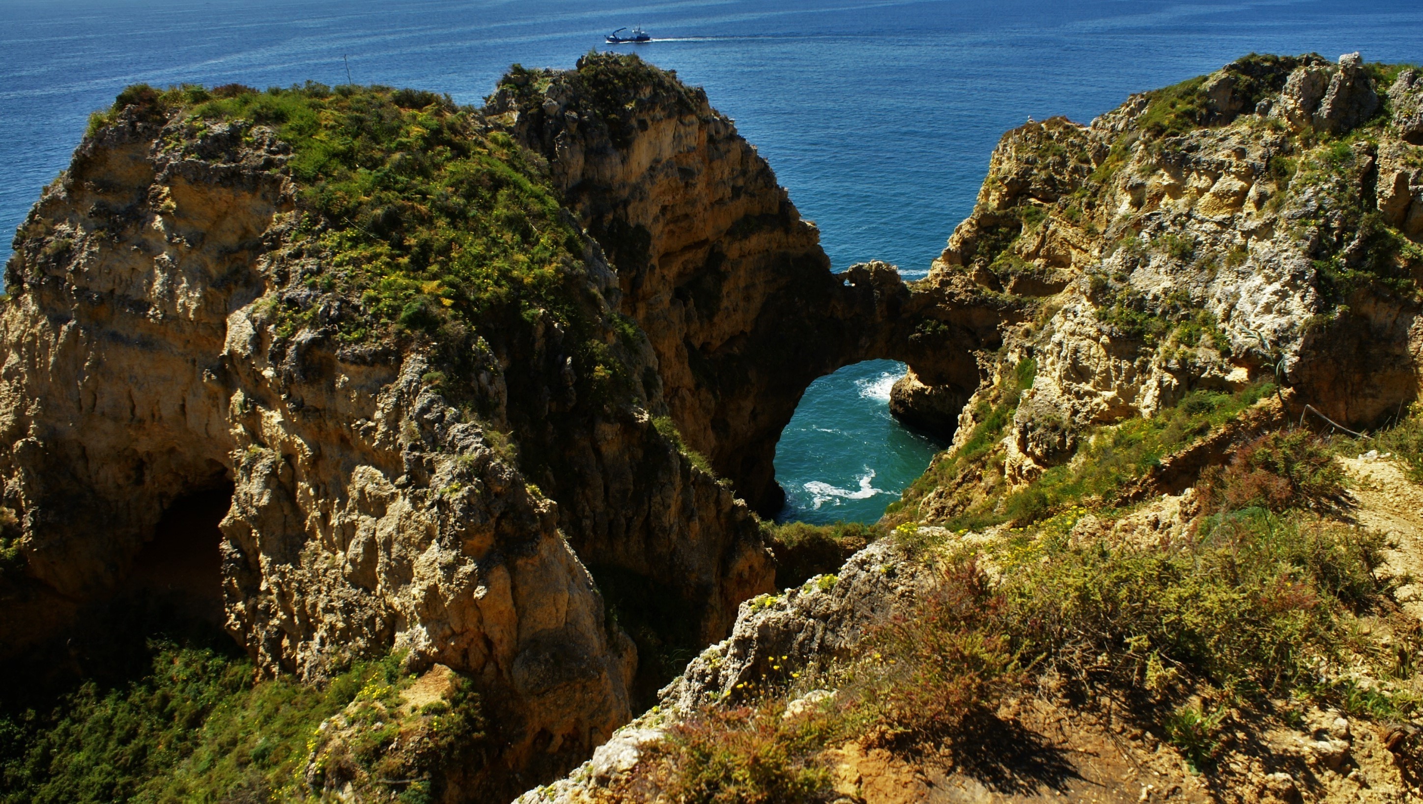 sea, Landscape Wallpaper