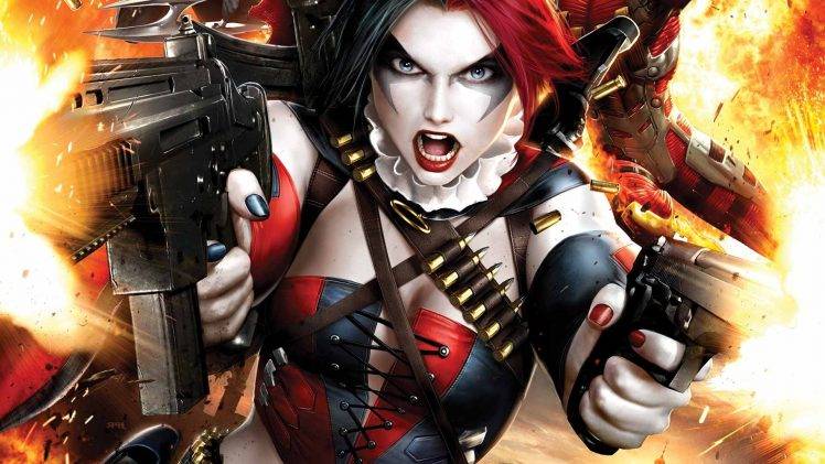 Suicide Squad, Harley Quinn, Gun