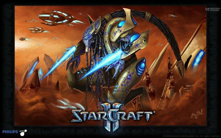Protoss, Zelote, StarCraft HD Wallpaper Desktop Background