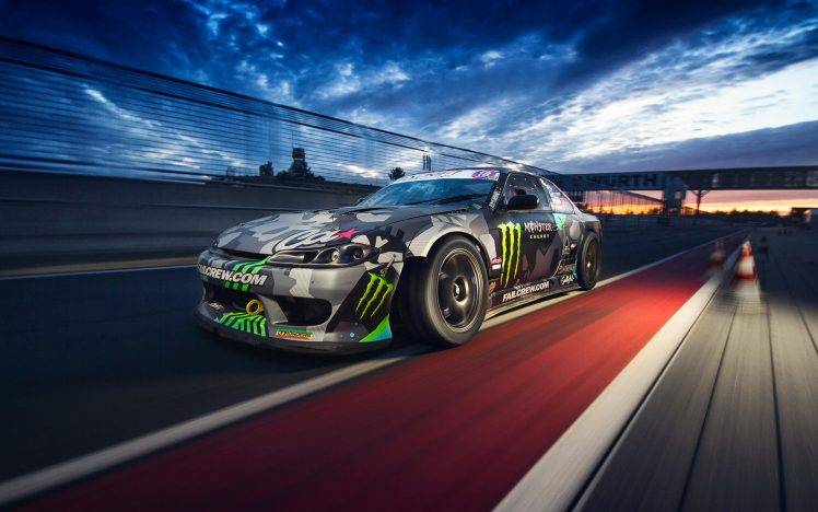 car, Monster Energy, Race Tracks, Silvia, Nissan HD Wallpaper Desktop Background