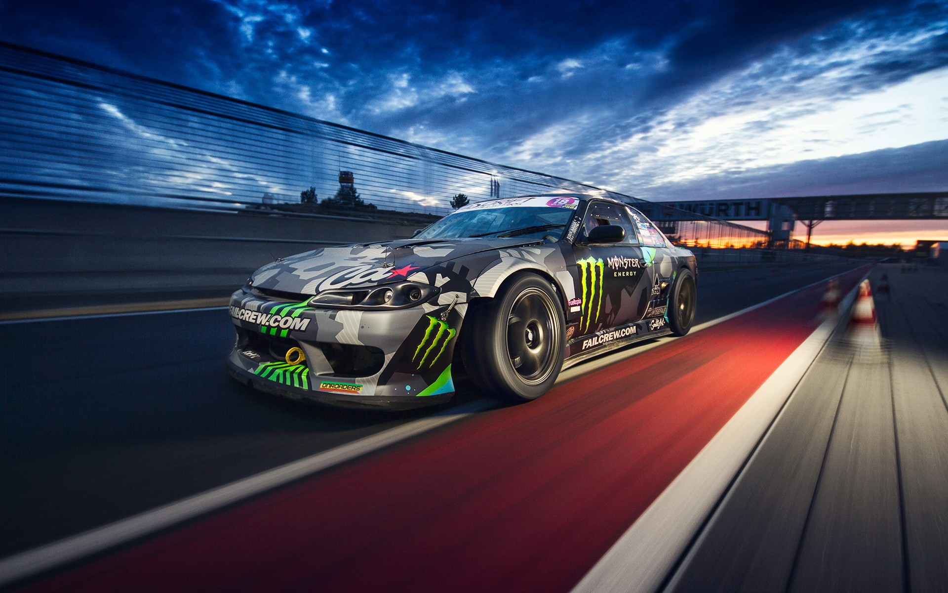 car, Monster Energy, Race Tracks, Silvia, Nissan Wallpaper