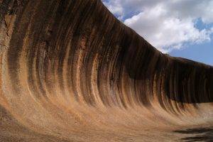 nature, Landscape, Waves, Rock, Australia, Clouds, Walls, Erosion