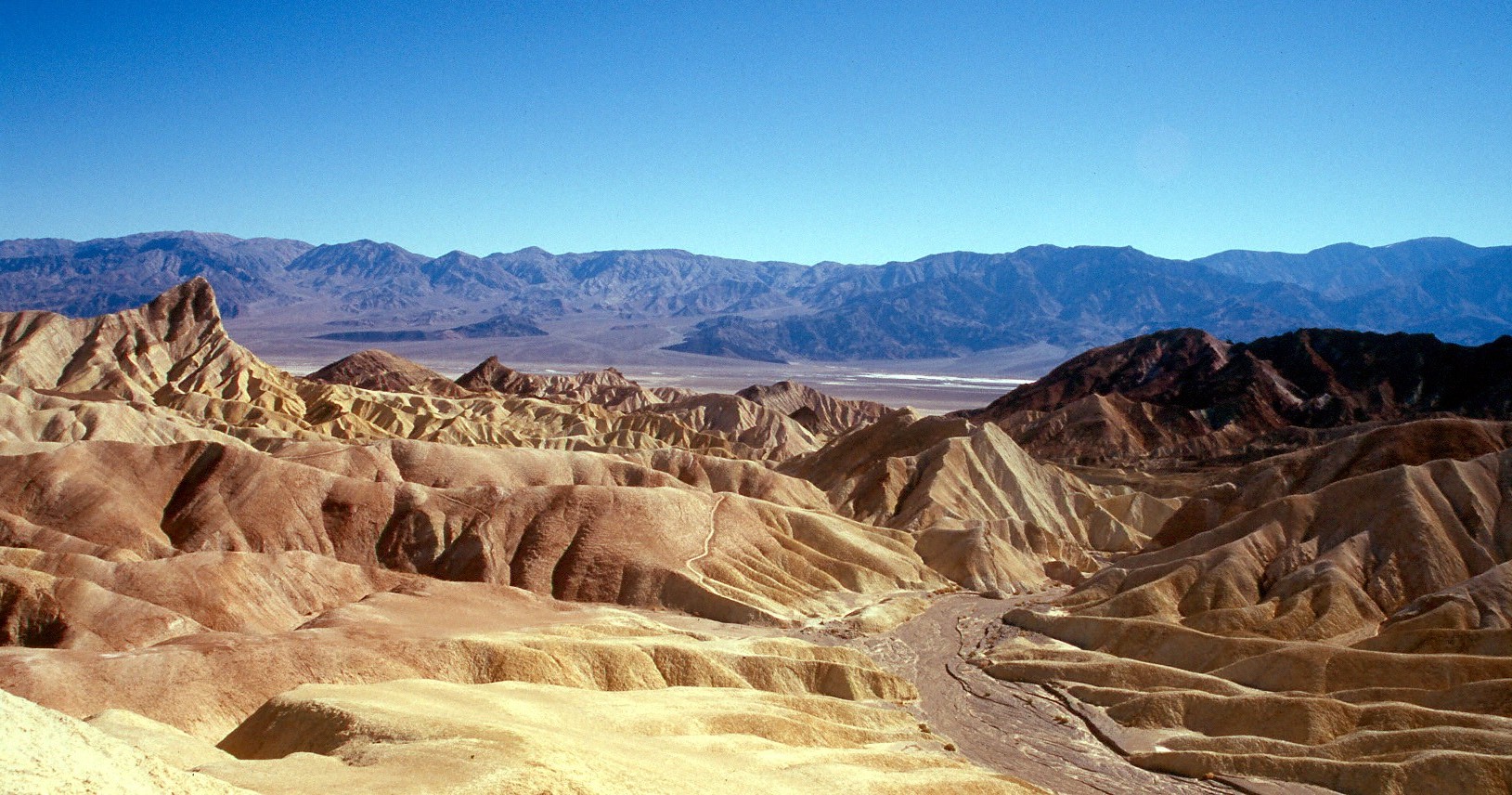 landscape, Death Valley, Zabriskie Point Wallpaper