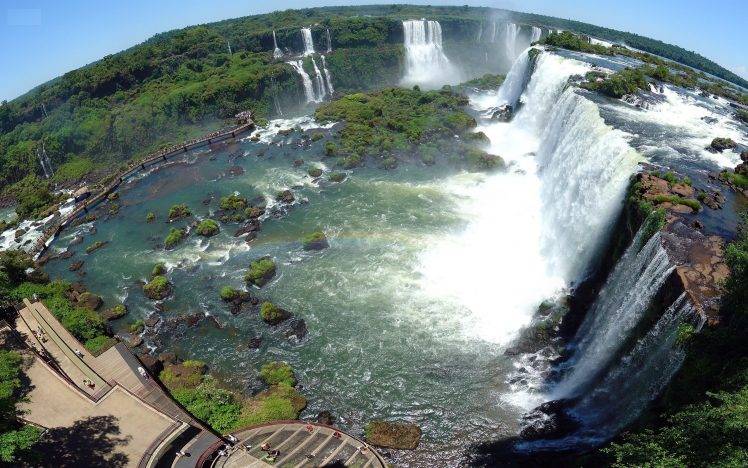 nature, Waterfall, Iguazú Waterfalls HD Wallpaper Desktop Background