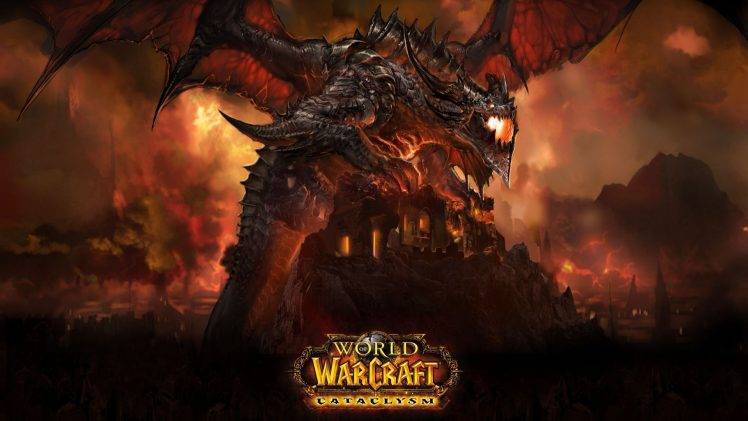 Deathwing, World Of Warcraft: Cataclysm, World Of Warcraft HD Wallpaper Desktop Background