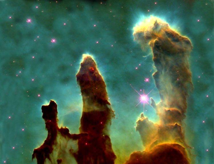space, Stars, Nebula, Pillars Of Creation HD Wallpaper Desktop Background